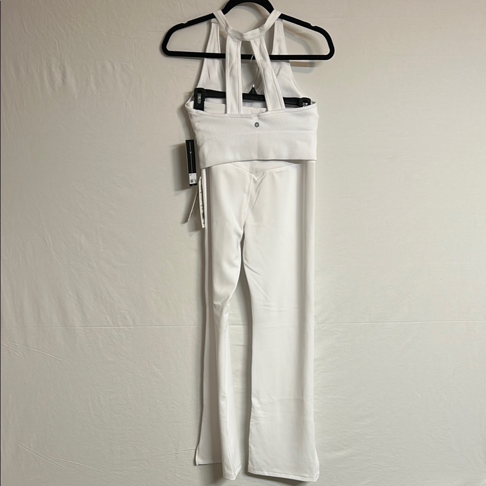 Velocity Women's White Activewear Set Size XL